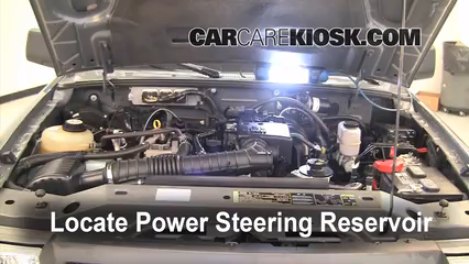 2008 Ford Ranger XL 2.3L 4 Cyl. Standard Cab Pickup Power Steering Fluid Check Fluid Level